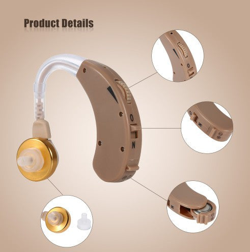 Behind-Ear Hearing Aid Mini Digital Sound